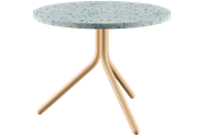 Melon Poseidon Side Table
